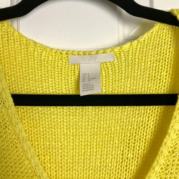 H&M Yellow Knit Sweater ❤️ - Picture 3 of 4